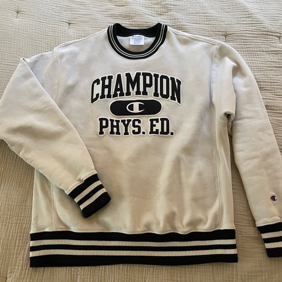 Champion reverse weave phys ed vintage style heavyweight crewneck men’s L - Picture 1 of 6